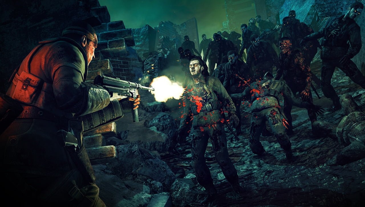 Zombie Army 4 - Jogo coloca você diante de hordas zumbis nazistas!