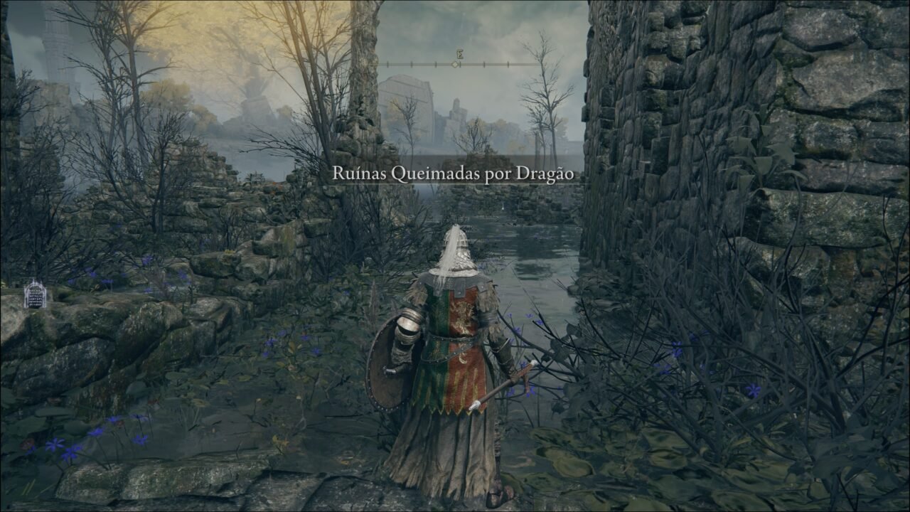 ELDEN RING - RUÍNAS QUEIMADAS POR DRAGÃO
