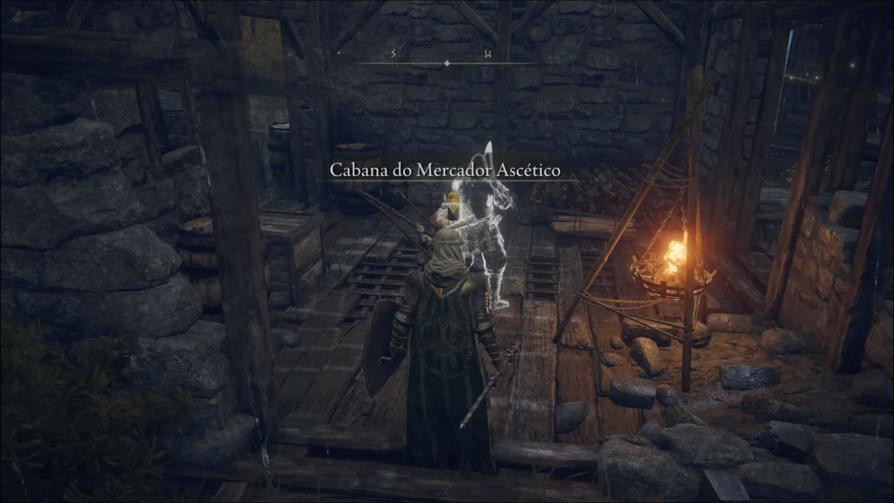 ELDEN RING - CABANA DO MERCADOR ASCÉTICO