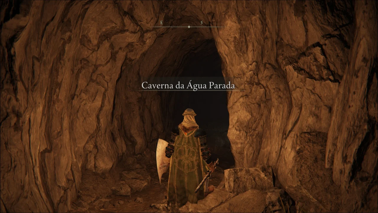 ELDEN RING - CAVERNA DA ÁGUA PARADA