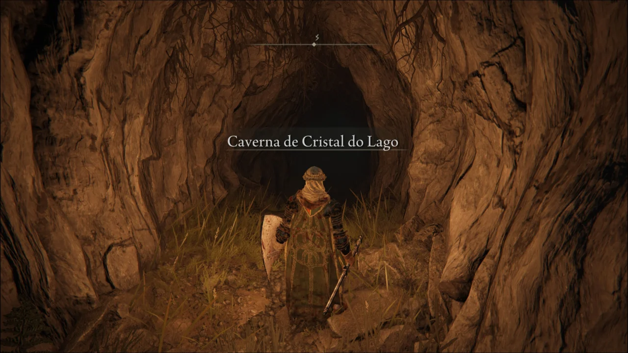 ELDEN RING - CAVERNA DE CRISTAL DO LAGO