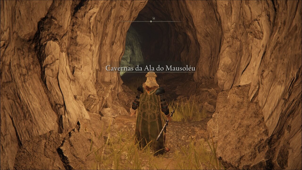 ELDEN RING - CAVERNAS DA ALA DO MAUSOLÉU