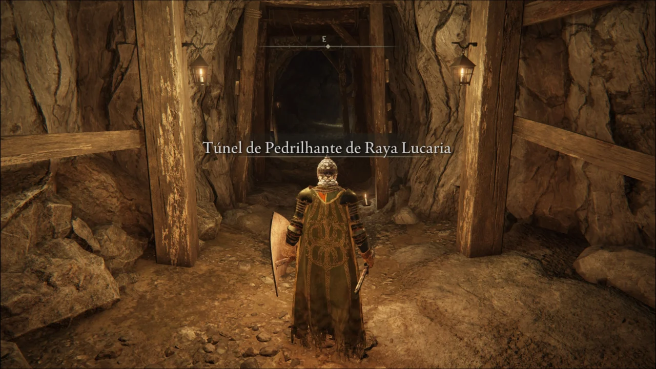 ELDEN RING - TÚNEL DE PEDRILHANTE DE RAYA LUCARIA