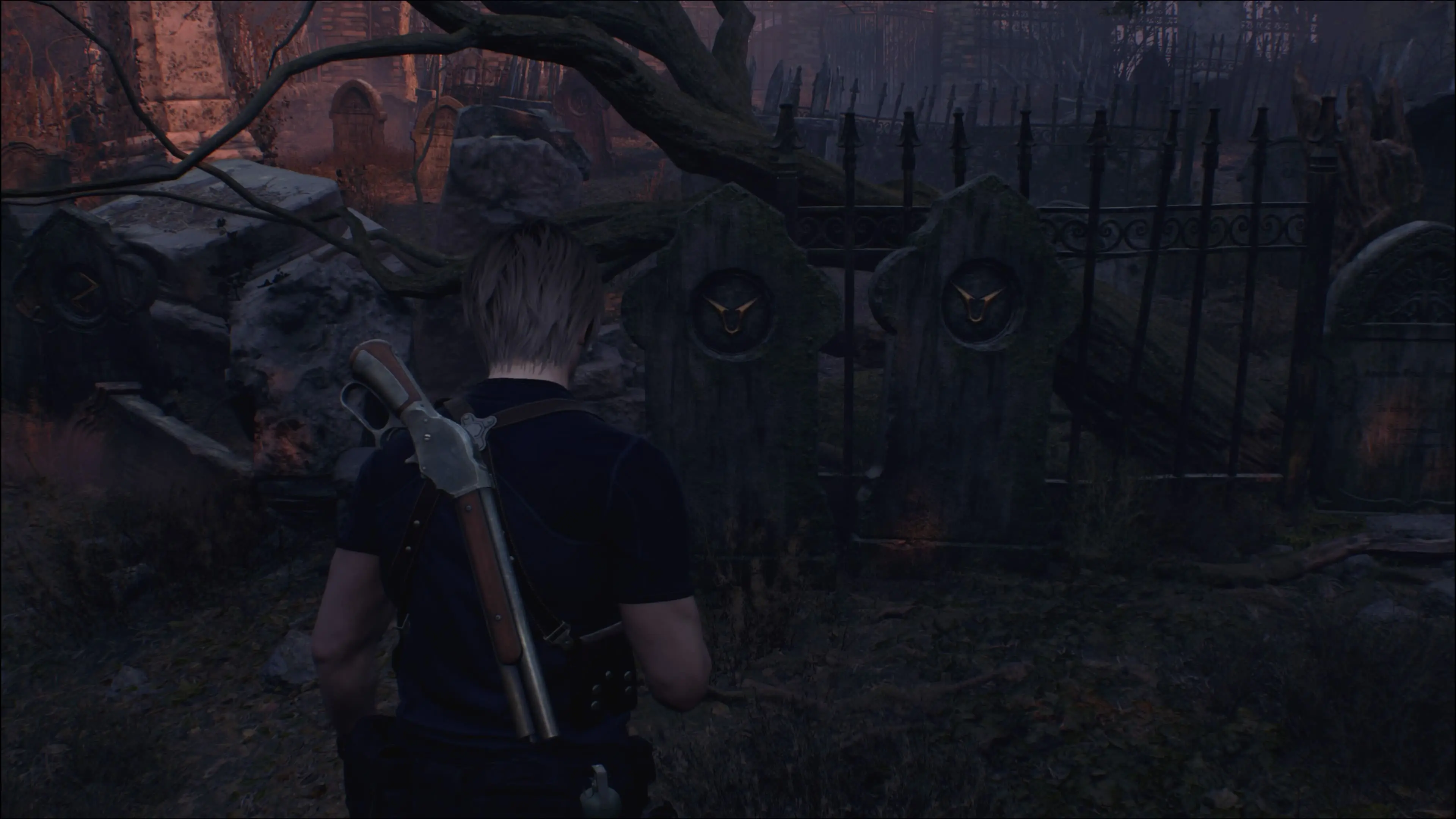 RESIDENT EVIL 4 REMAKE - EMBLEMAS CEMITÉRIO