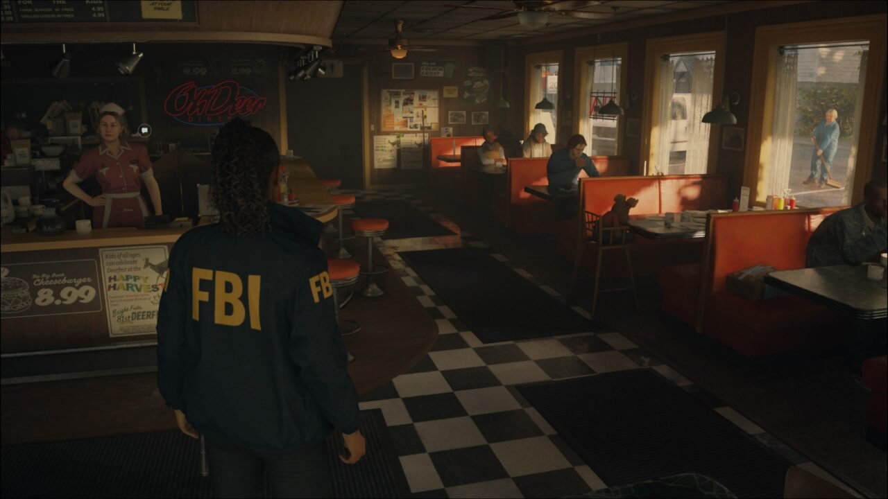 ALAN WAKE 2 - EXAMINE O CORPO DE NIGHTINGALE