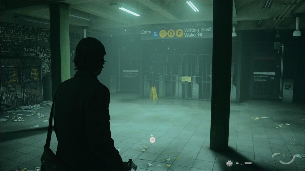 ALAN WAKE 2 - EXPLORE A ESTAÇÃO CALDERA STREET