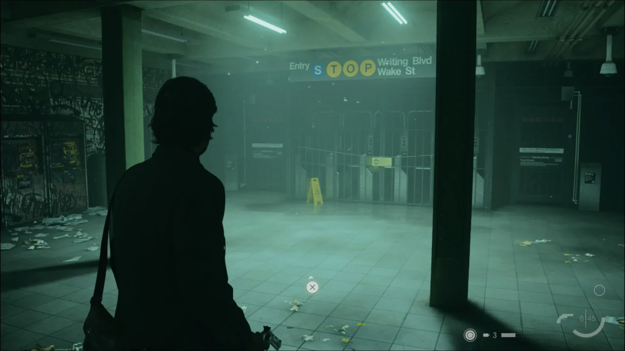 ALAN WAKE 2 - EXPLORE A ESTAÇÃO CALDERA STREET