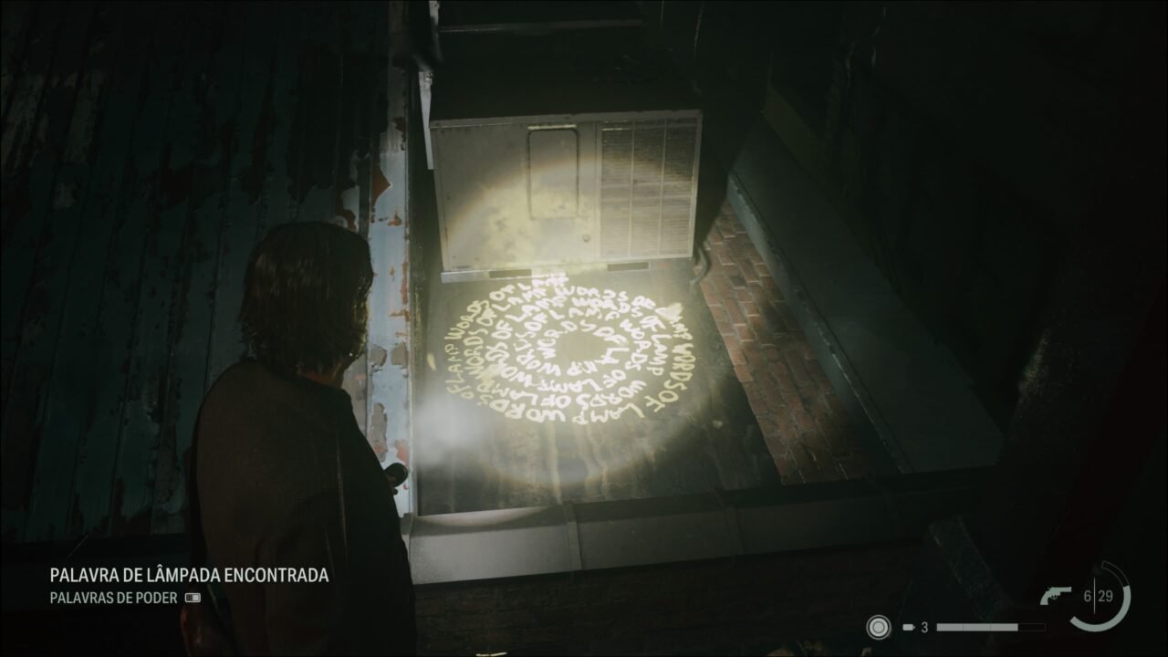 ALAN WAKE 2 - PALAVRA DE LÂMPADA 1/9