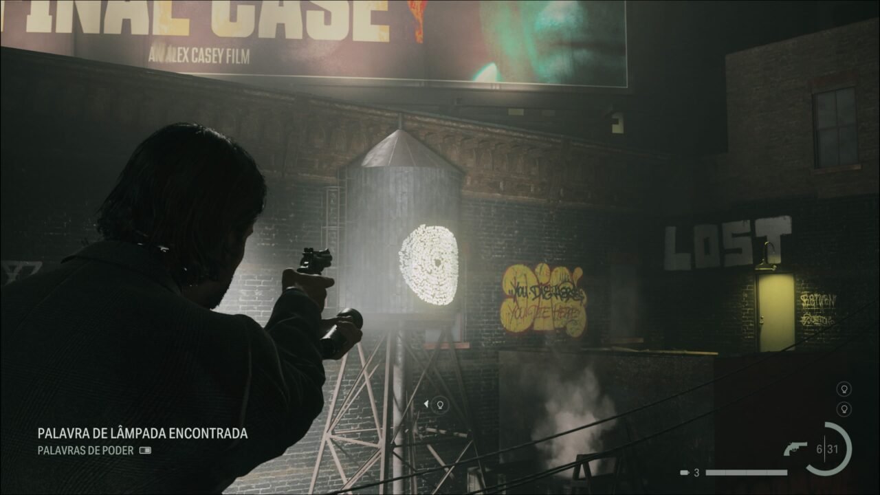 ALAN WAKE 2 - PALAVRA DE LÂMPADA 4/9