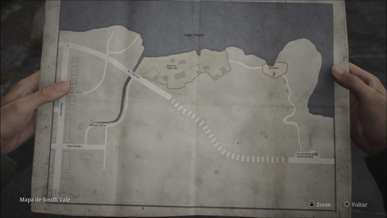 SILENT HILL 2 REMAKE - MAPA DE SOUTH VALE
