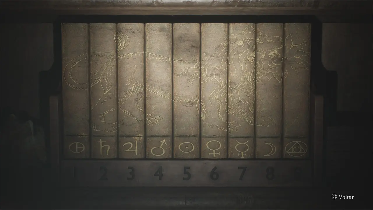 SILENT HILL 2 REMAKE - QUEBRA-CABEÇA DOS LIVROS