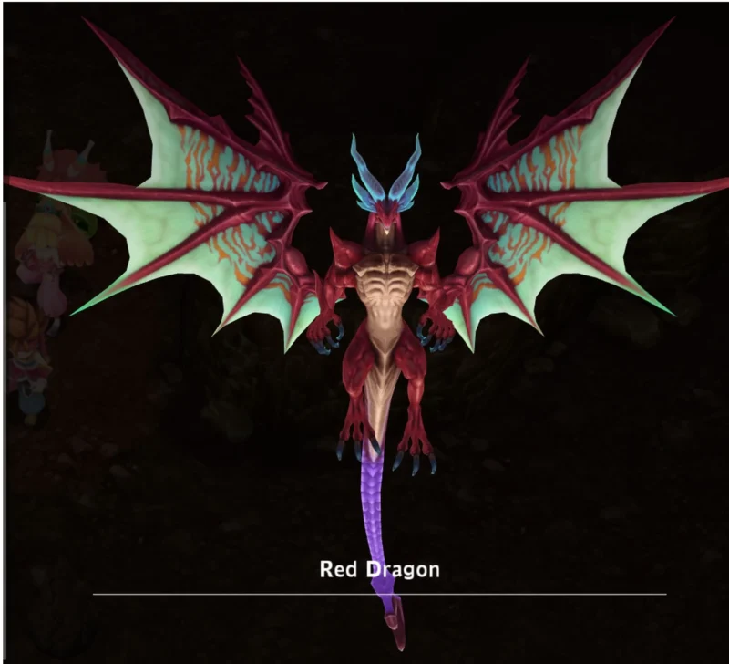 SECRET OF MANA - RED DRAGON