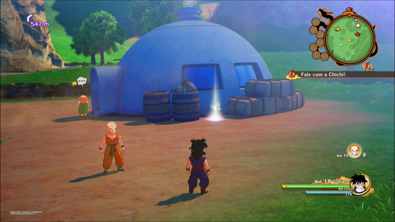 DRAGON BALL Z KAKAROT - CUIDADO COM... A COELHA?