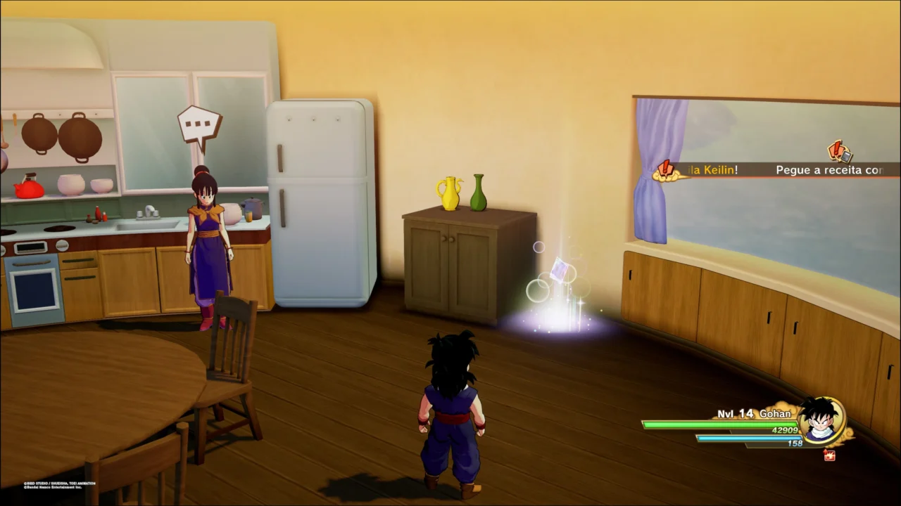 DRAGON BALL Z KAKAROT - O TALENTO NATURAL DE CHICHI