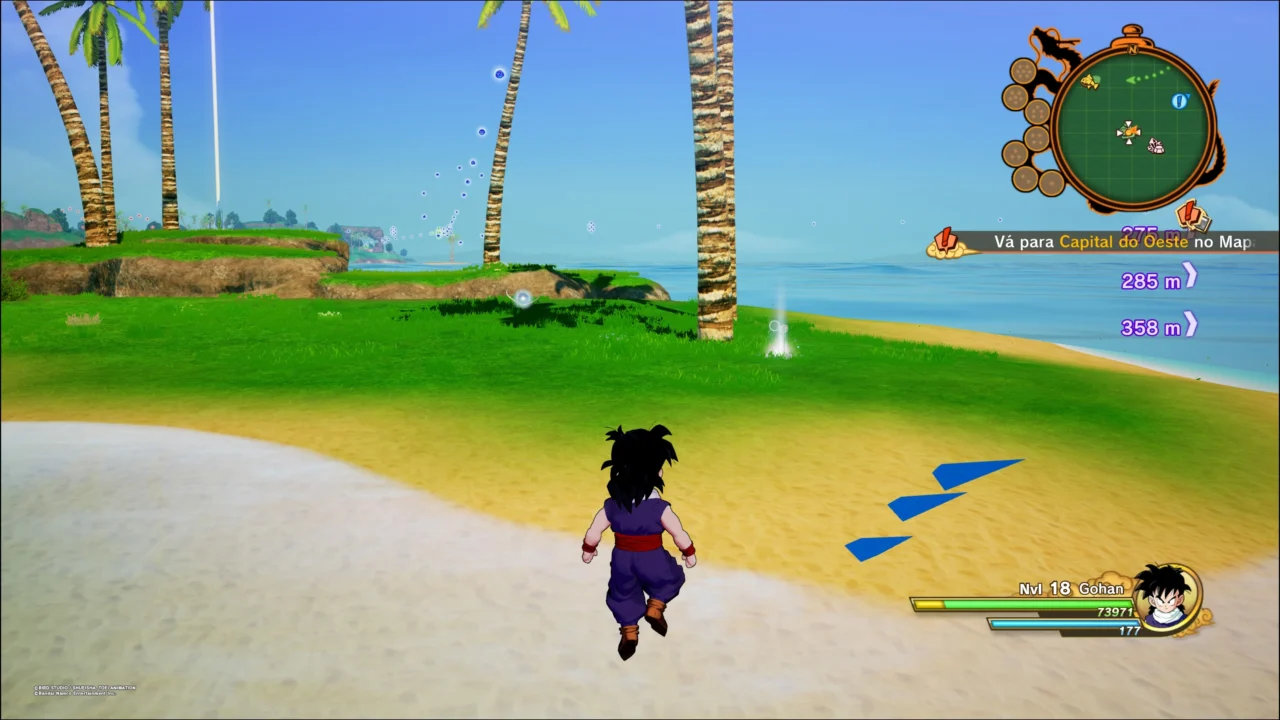 DRAGON BALL Z KAKAROT - TESOURO SUBMERSO