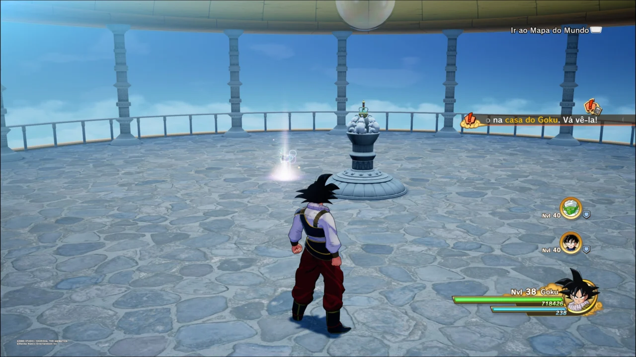 DRAGON BALL Z KAKAROT - A MISTERIOSA ÁGUA SAGRADA