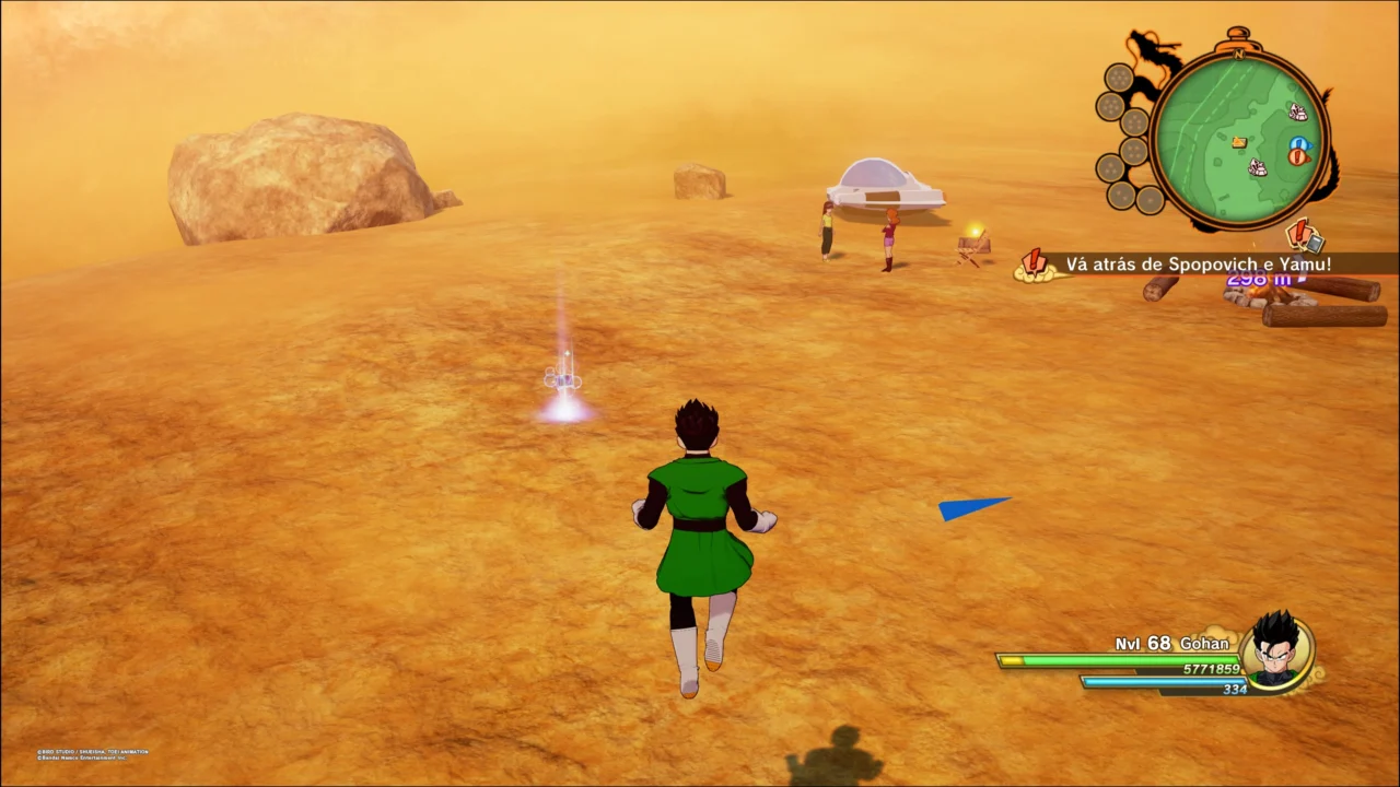 DRAGON BALL Z KAKAROT - ATACANDO A BASE DA FORÇA RED RIBBON