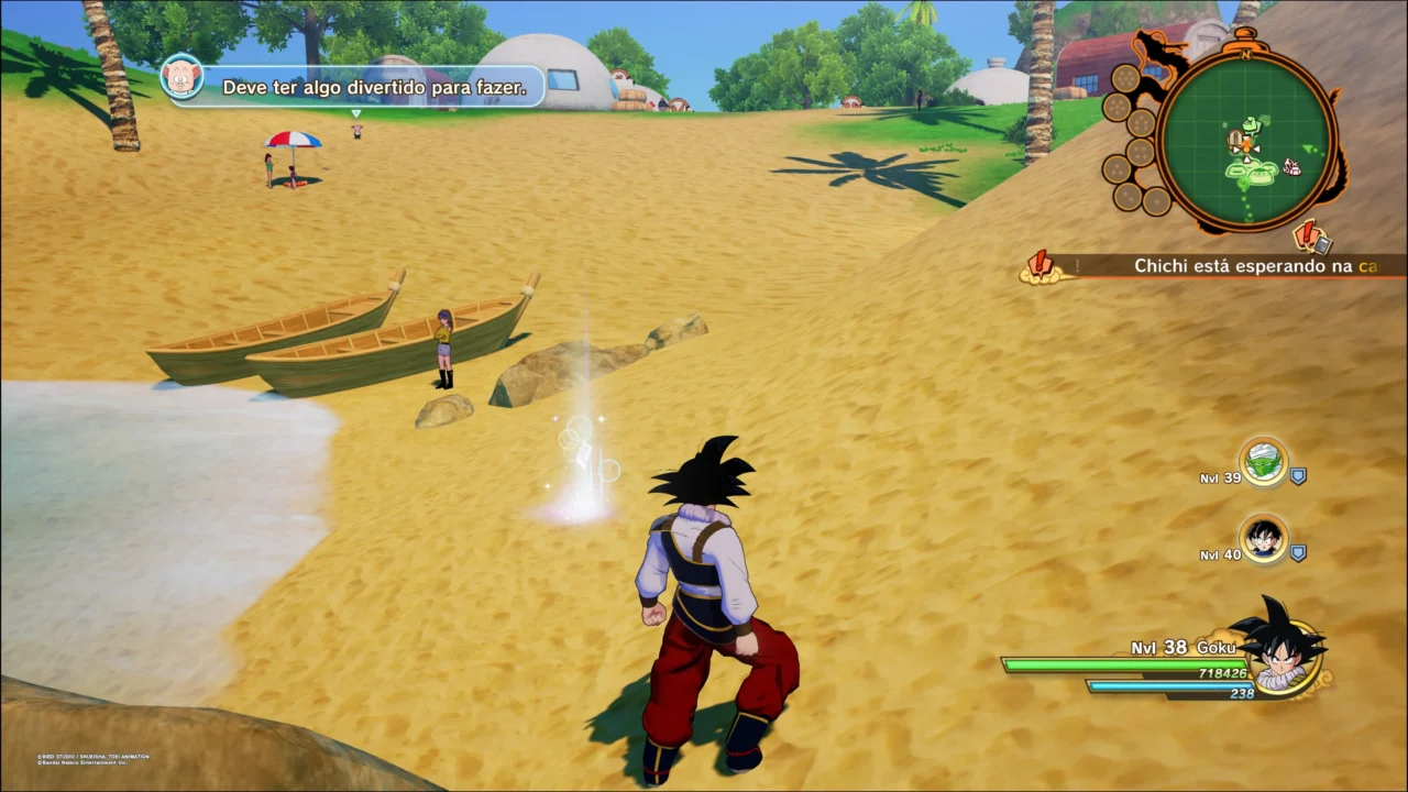 DRAGON BALL Z KAKAROT - ELE É O MESTRE TSURU POR UM BOM MOTIVO
