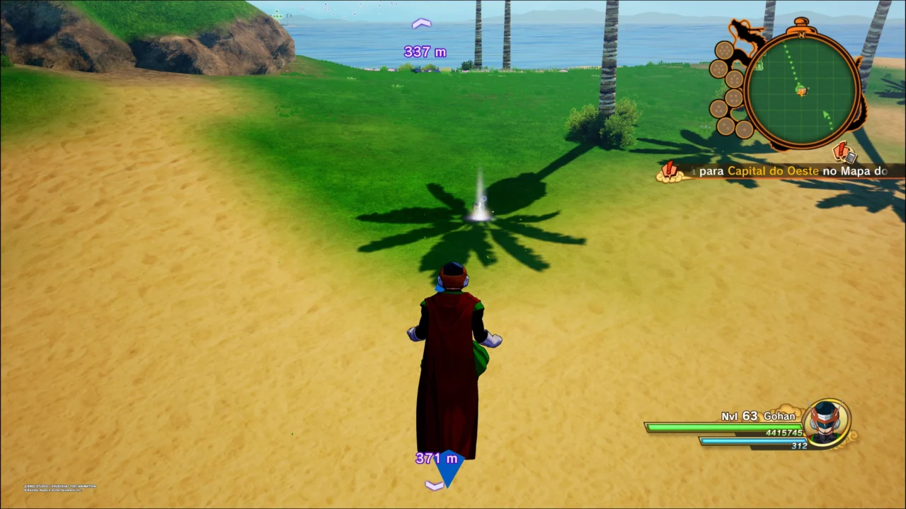 DRAGON BALL Z KAKAROT - GOKU NA VILA PINGUIM