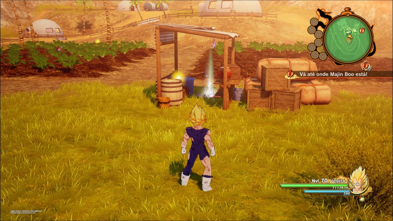 DRAGON BALL Z KAKAROT - O CRESCIMENTO DE GOKU