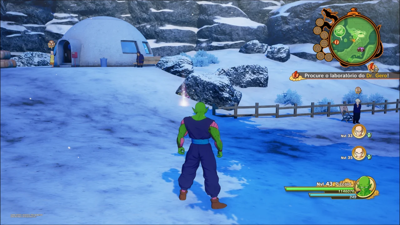 DRAGON BALL Z KAKAROT - OITAVO EM APUROS
