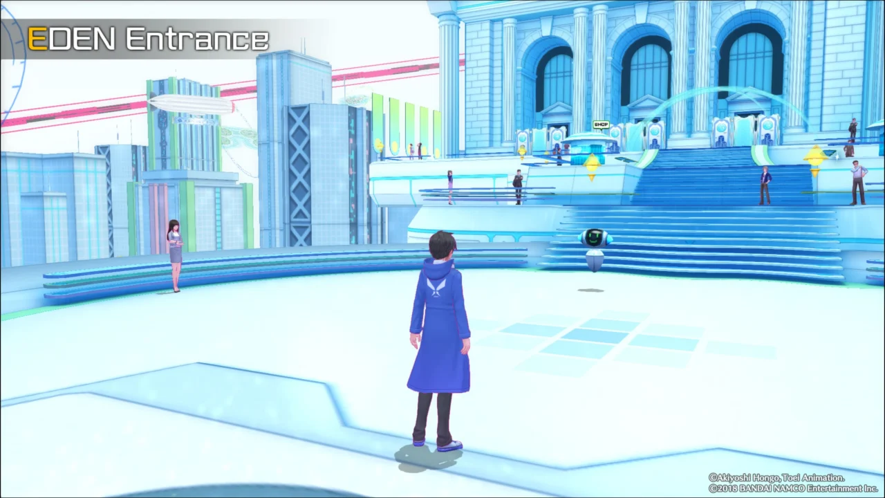 DIGIMON STORY HACKER'S MEMORY - EDEN ENTRANCE