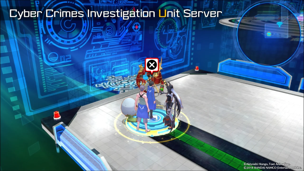 DIGIMON STORY HACKER'S MEMORY - CYBER CRIMES INVESTIGATION UNIT SERVER