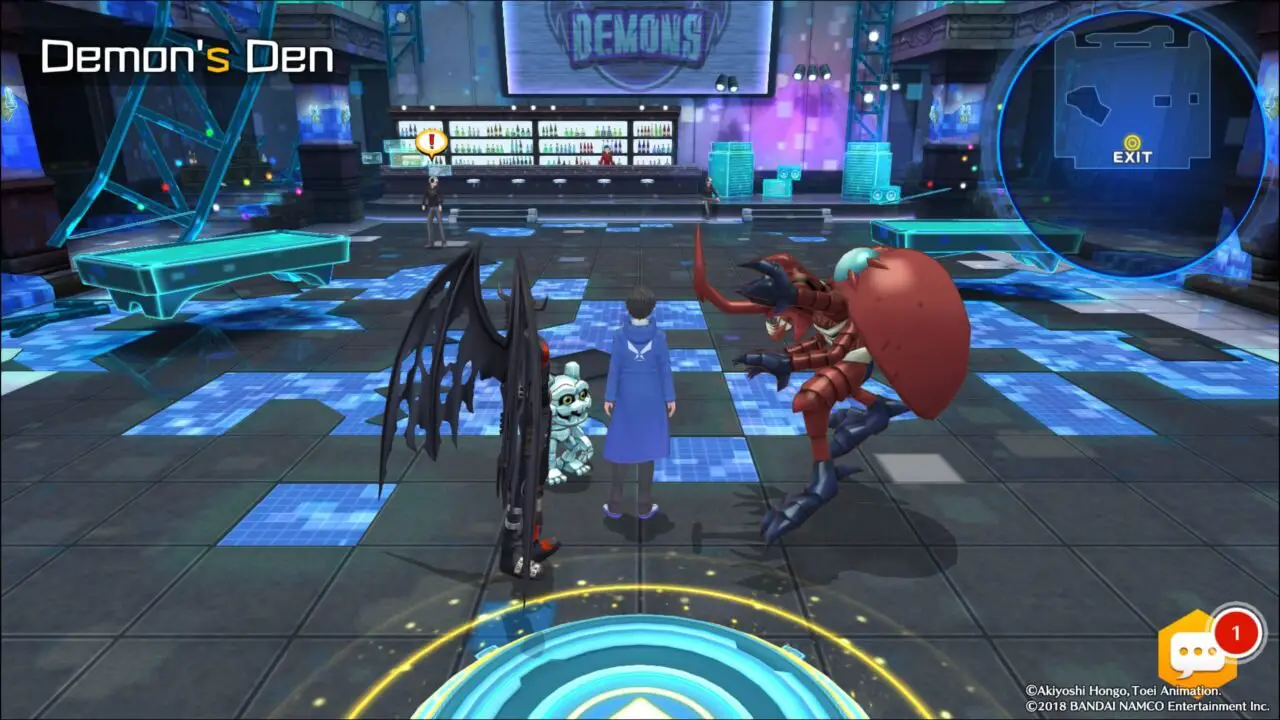 DIGIMON STORY HACKER'S MEMORY - DEMON'S DEN