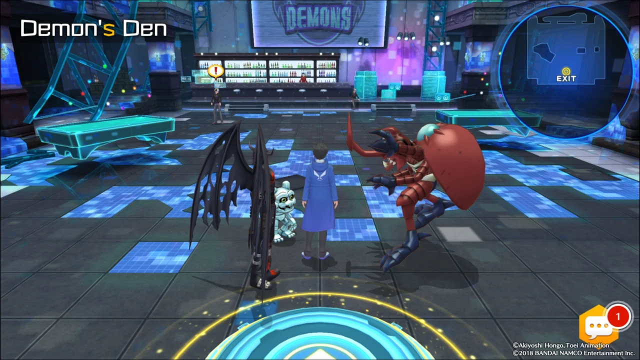 DIGIMON STORY HACKER'S MEMORY - DEMON'S DEN