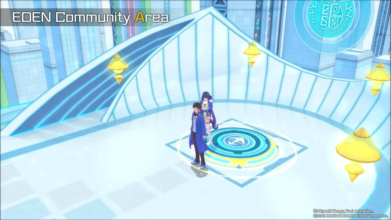 DIGIMON STORY HACKER'S MEMORY - EDEN COMMUNITY AREA