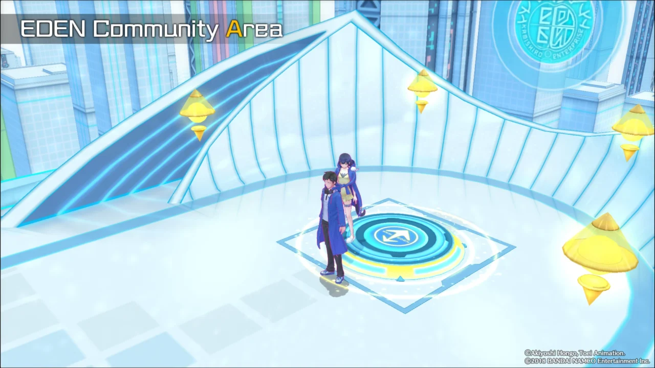 DIGIMON STORY HACKER'S MEMORY - EDEN COMMUNITY AREA