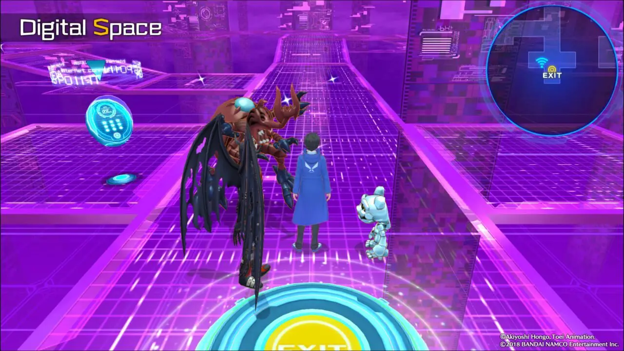 DIGIMON STORY HACKER'S MEMORY - ODOROUS SPACE