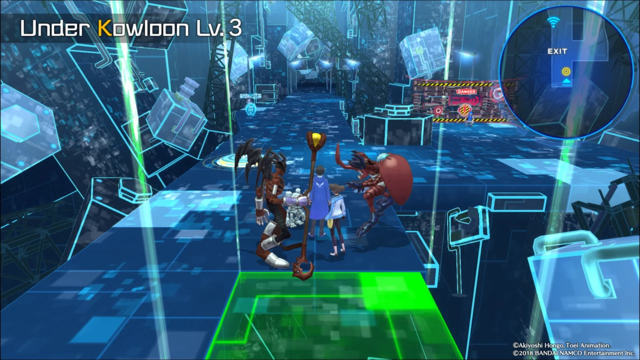 DIGIMON STORY HACKER'S MEMORY - UNDER KOWLOON LV. 3