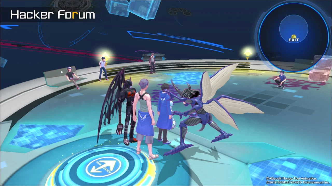 DIGIMON STORY HACKER'S MEMORY - HACKER FORUM