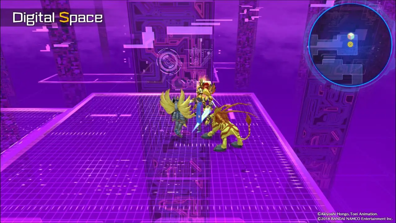 DIGIMON STORY HACKER'S MEMORY - CENTRAL HOSPITAL CYBERSPACE