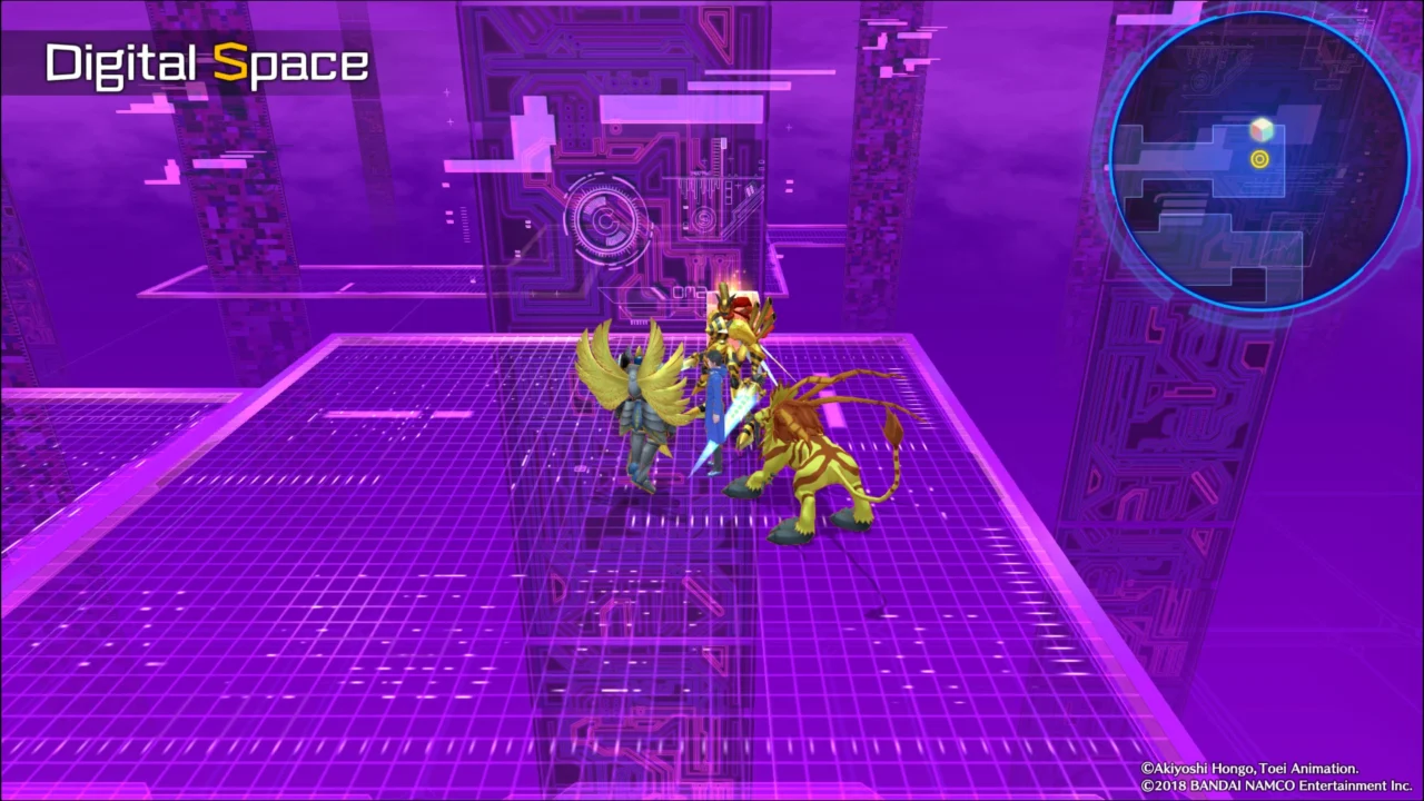 DIGIMON STORY HACKER'S MEMORY - CENTRAL HOSPITAL CYBERSPACE