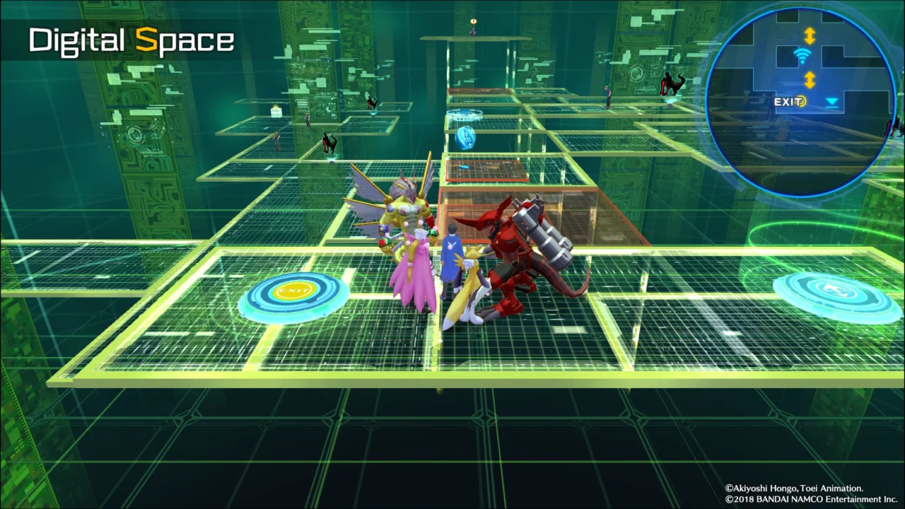 DIGIMON STORY HACKER'S MEMORY - DINOSAURISTS CYBERSPACE