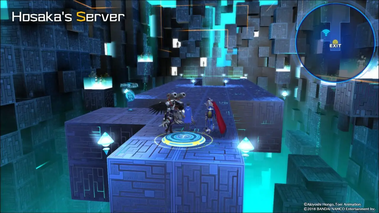 DIGIMON STORY HACKER'S MEMORY - HOSAKA'S SERVER