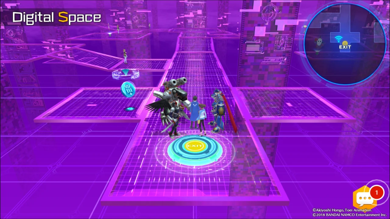 DIGIMON STORY HACKER'S MEMORY - MASKED MAIDS CYBERSPACE