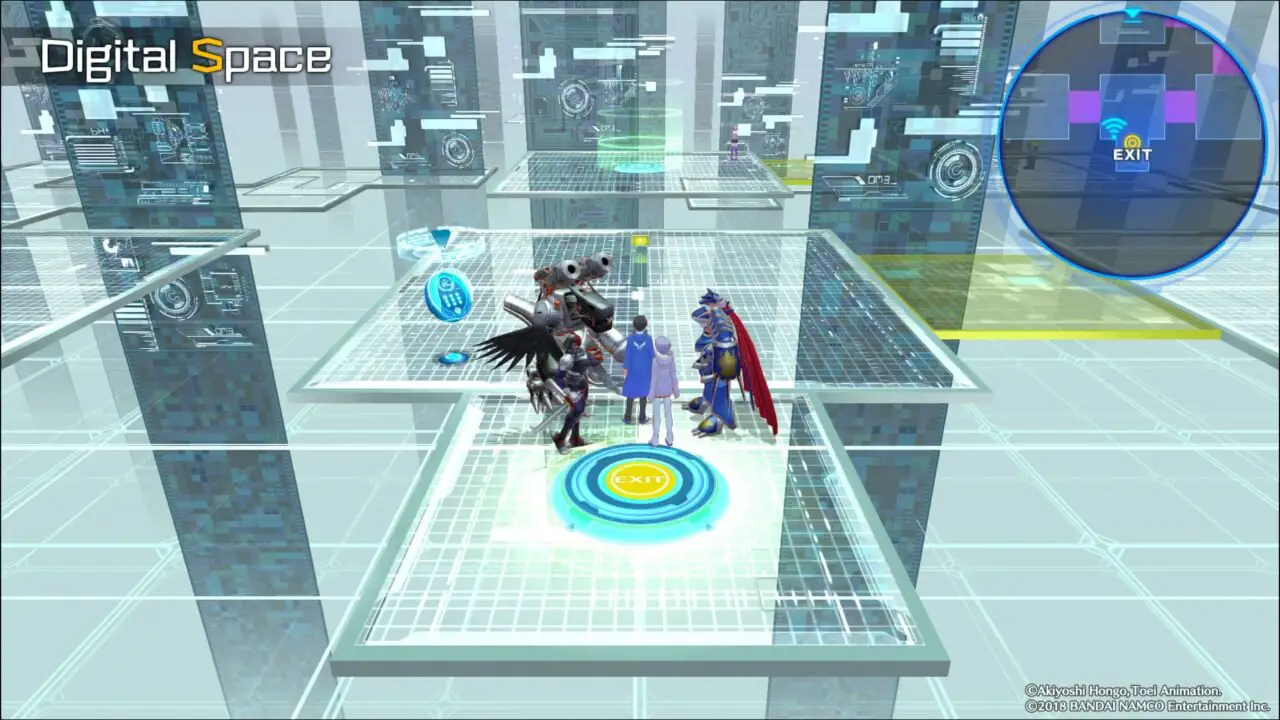 DIGIMON STORY HACKER'S MEMORY - RABBIT CIRCLE CYBERSPACE