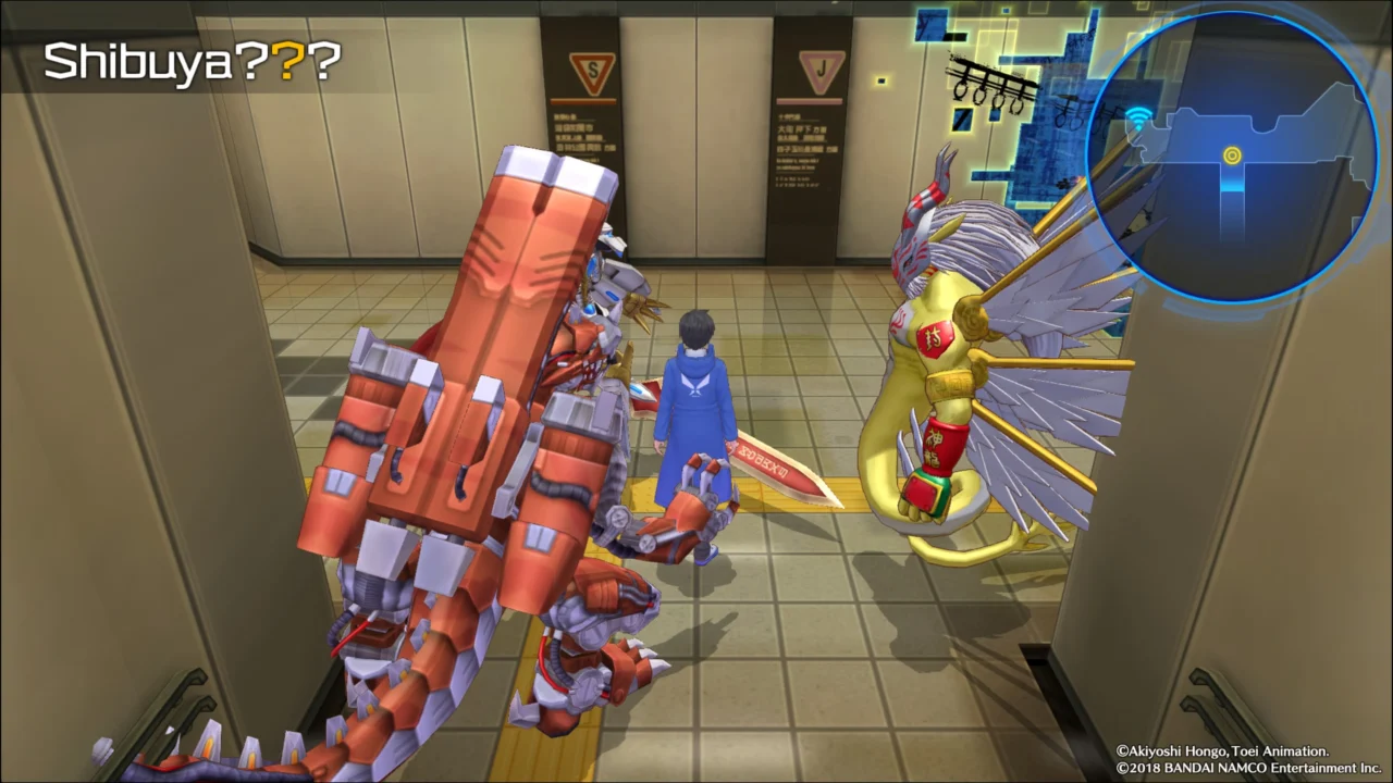 DIGIMON STORY HACKER'S MEMORY - SHIBUYA DIGITAL SHIFT