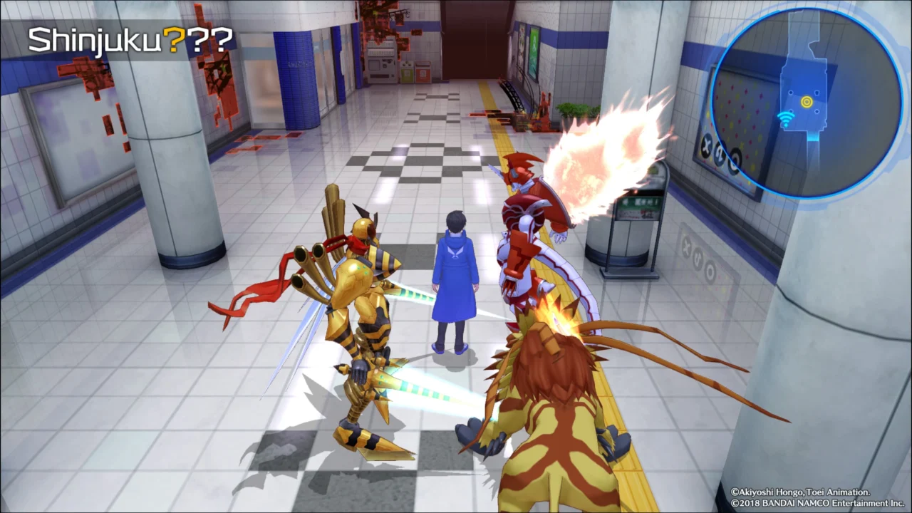 DIGIMON STORY HACKER'S MEMORY - SHINJUKU DIGITAL SHIFT