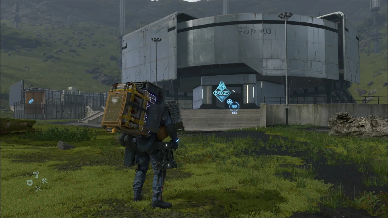 DEATH STRANDING - USINA EÓLICA