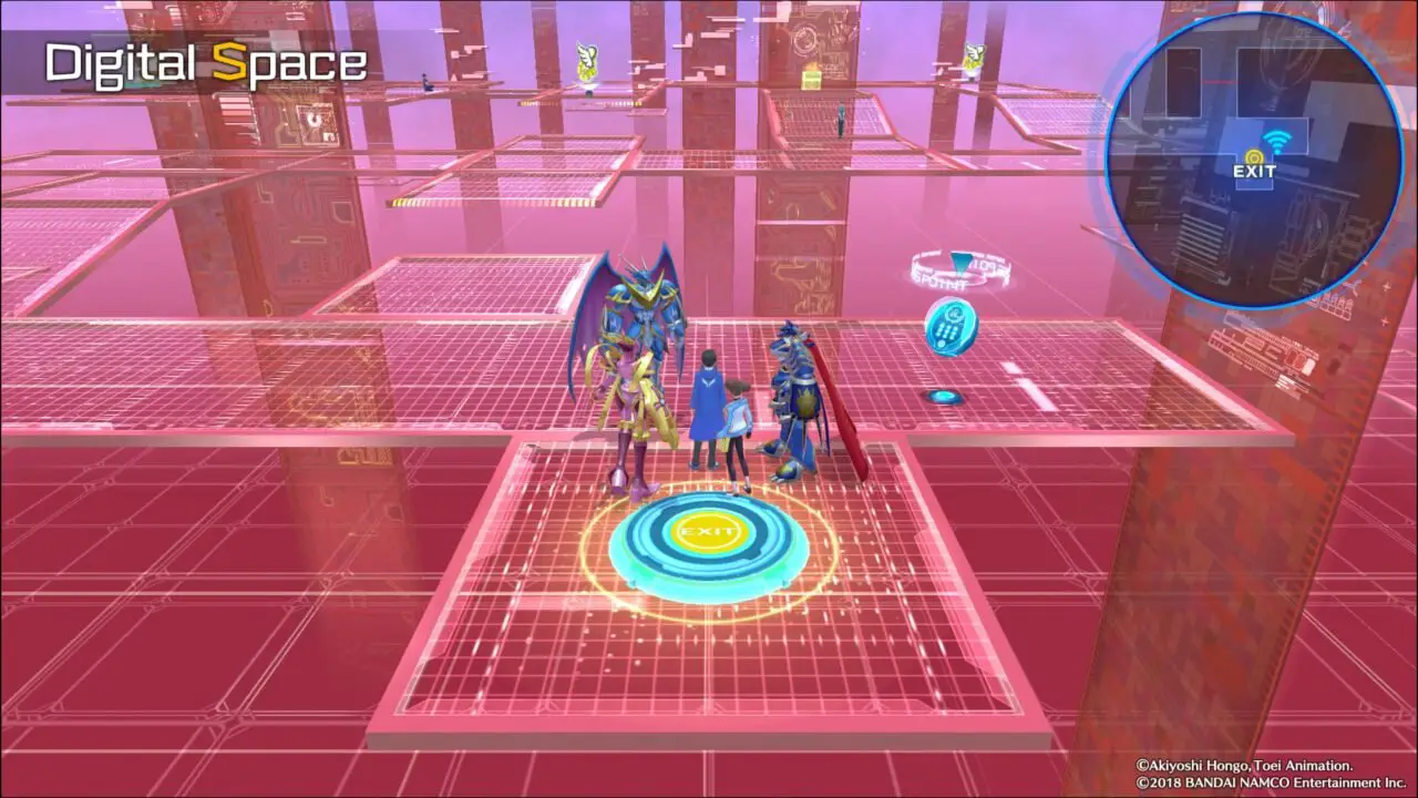 DIGIMON STORY HACKER'S MEMORY - LEGEND ANGELS CYBERSPACE