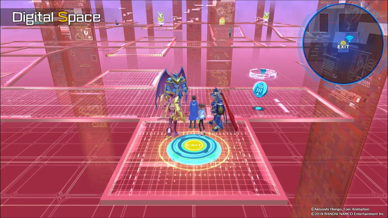 DIGIMON STORY HACKER'S MEMORY - LEGEND ANGELS CYBERSPACE