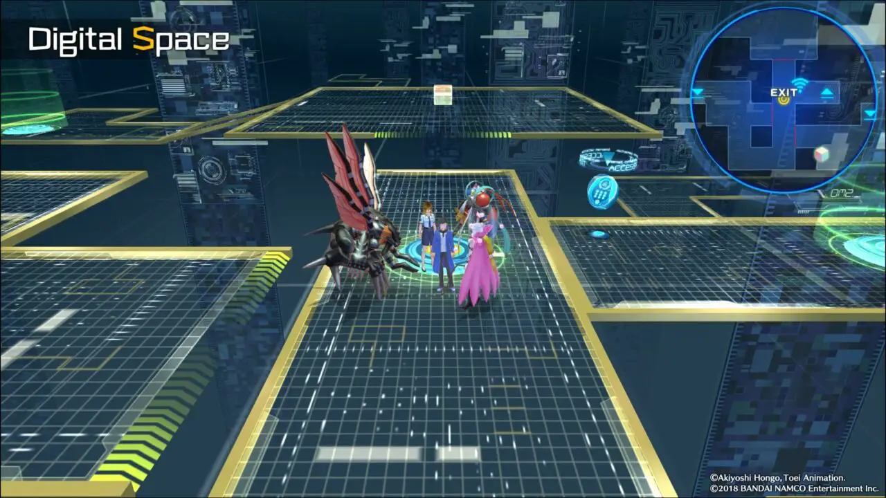 DIGIMON STORY HACKER'S MEMORY - MYSTERIOUS DIGITAL FACE SERVER
