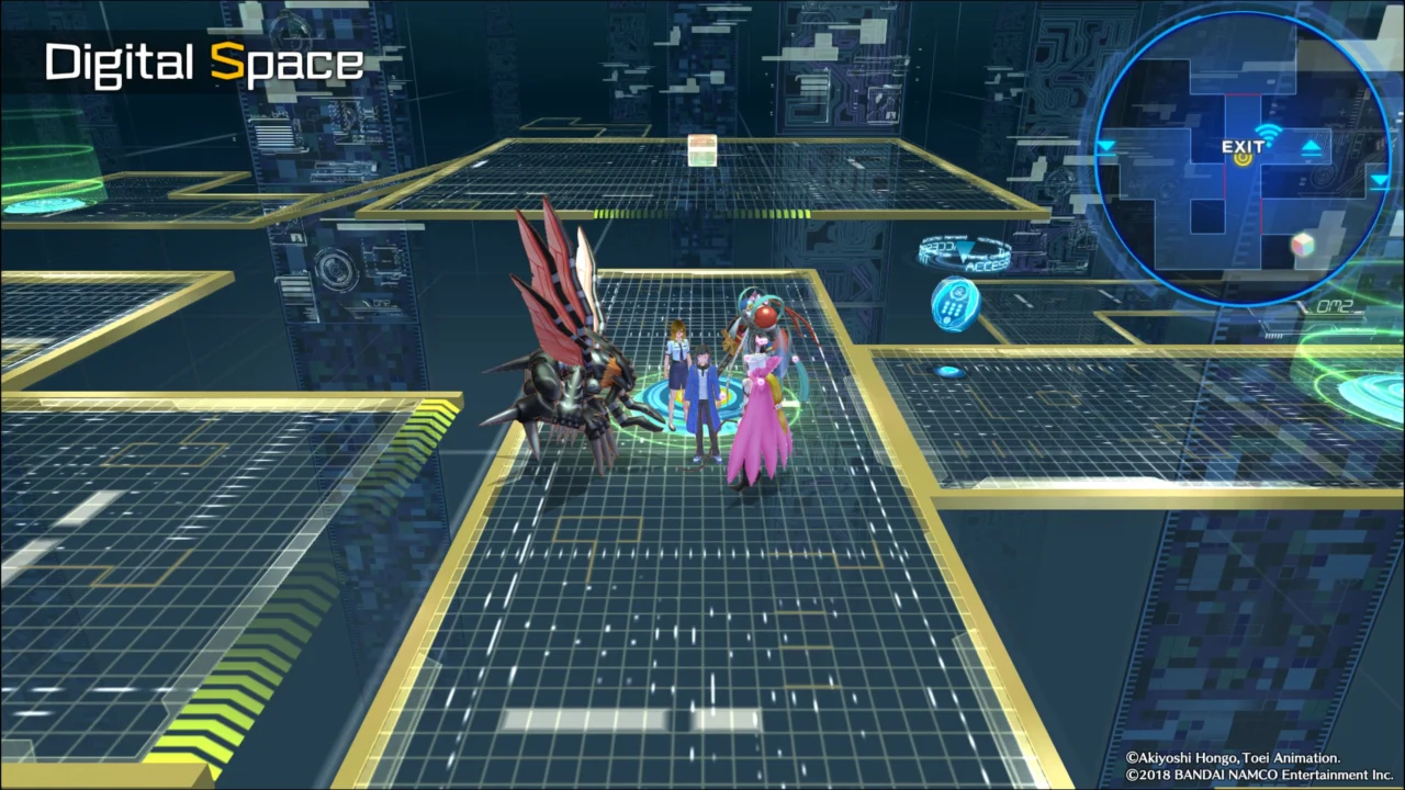 DIGIMON STORY HACKER'S MEMORY - MYSTERIOUS DIGITAL FACE SERVER