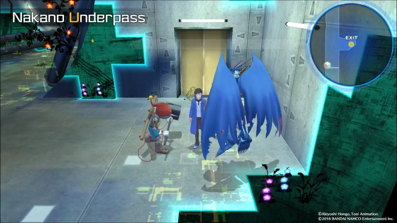 DIGIMON STORY HACKER'S MEMORY - NAKANO UNDERPASS