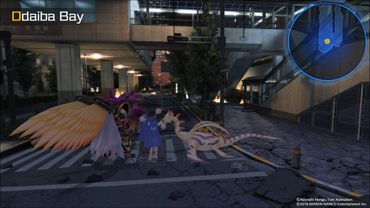 DIGIMON STORY HACKER'S MEMORY - ODAIBA BAY