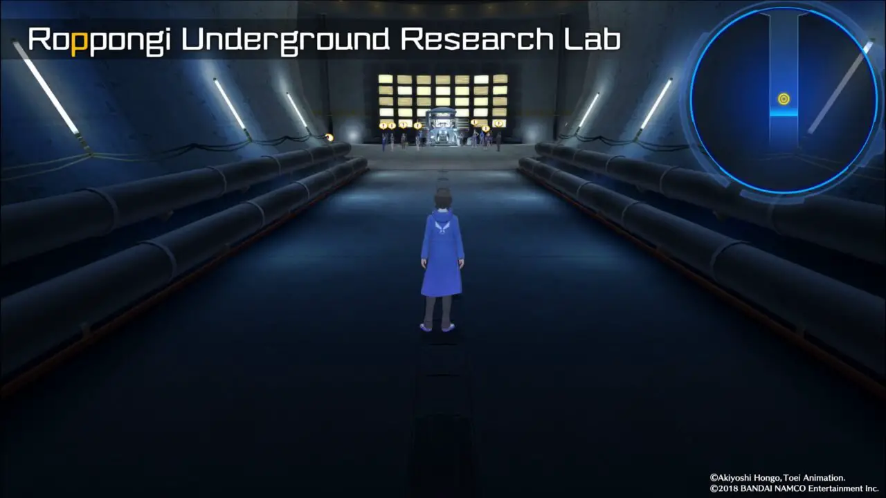 DIGIMON STORY HACKER'S MEMORY - ROPPONGI UNDERGROUND RESEARCH LAB